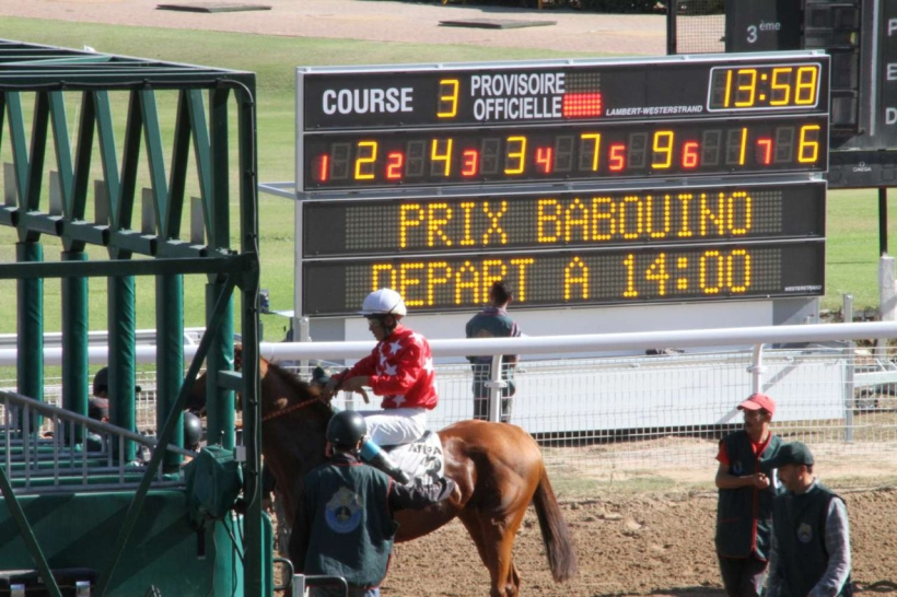Tableaux résultats des courses hippiques trôt et galop