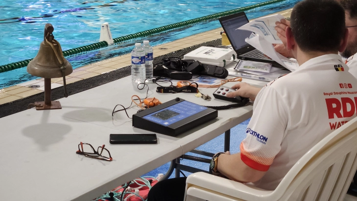 elektronisch scorebord voor Waterpolo en LED scherm