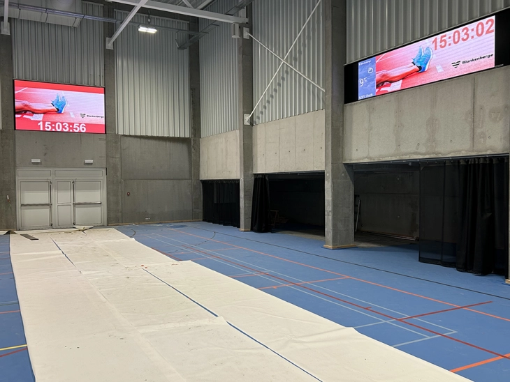 Realisatie Westerstrand - LED-scherm