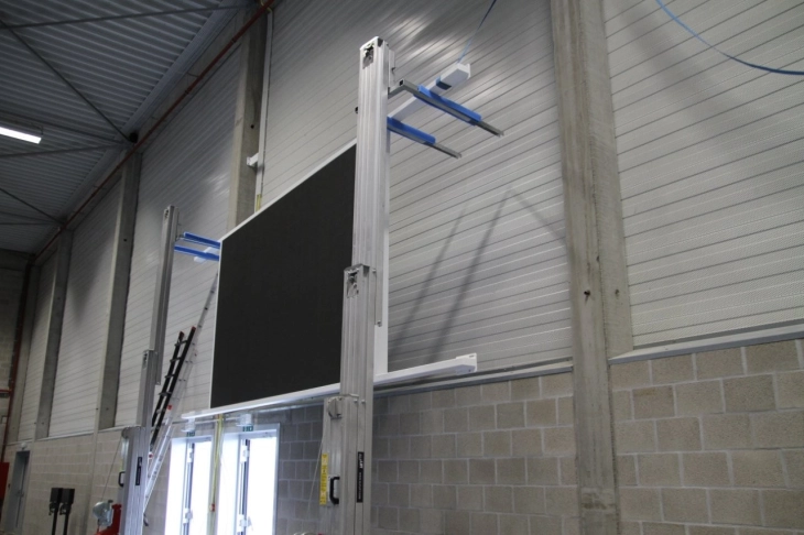 LED-scherm voor sporthal