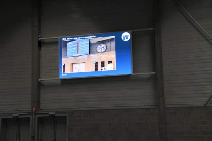LED-scherm voor sporthal