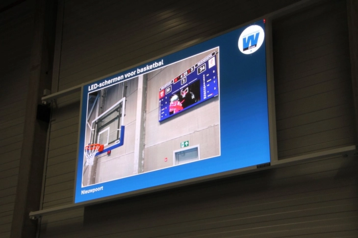 LED-scherm voor basketbal