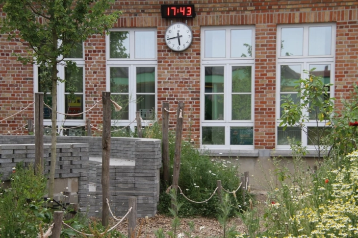 digitale klok voor school
