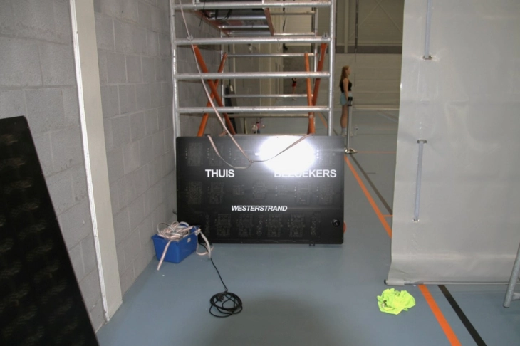 Digitaal scorebord voor basketbal