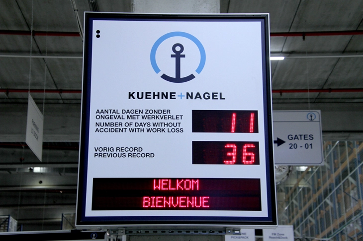 veiligheidsbord ongevallen
