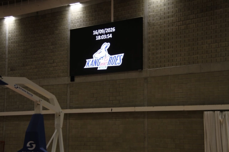 LED-scherm voor sporthal