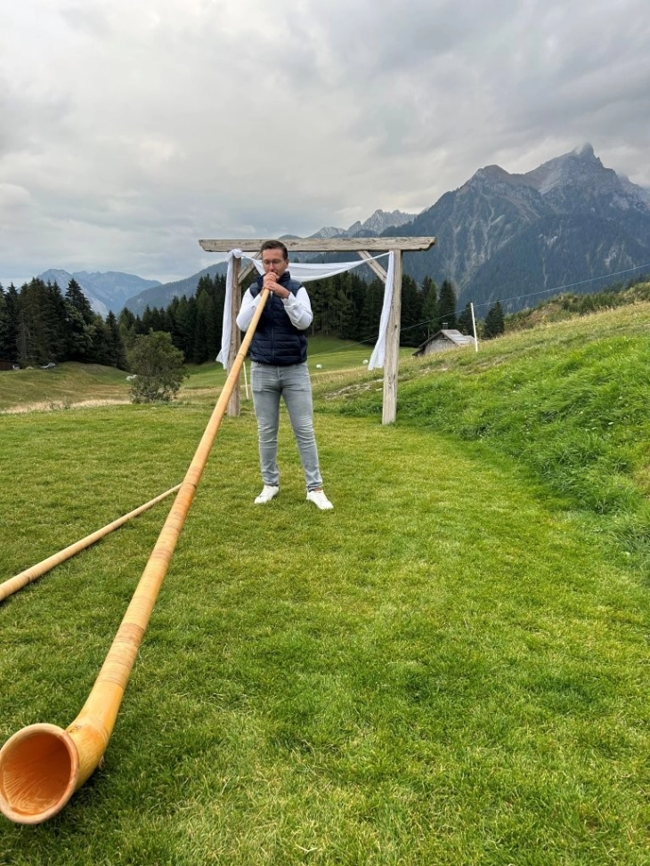 Alge-Timing Alpenhoorns