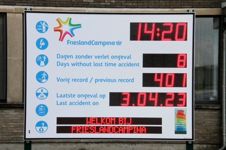 informatiebord veiligheid