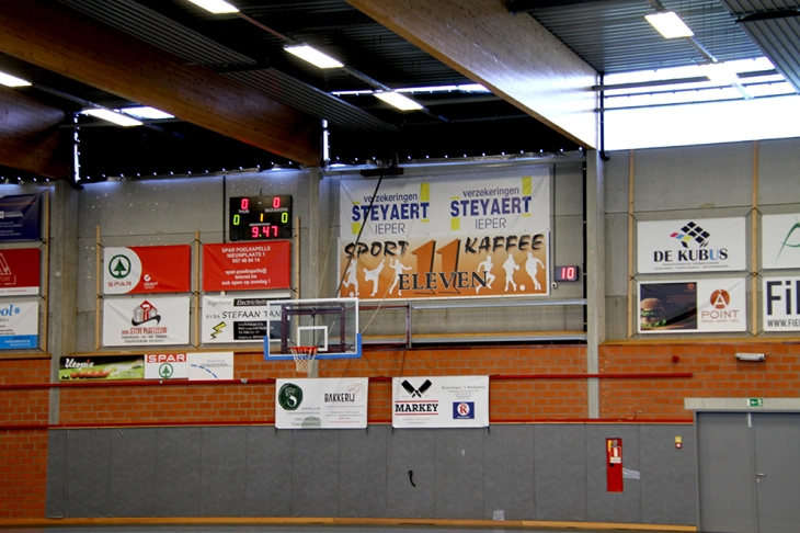 Realisatie Westerstrand - scorebord en schotklok
