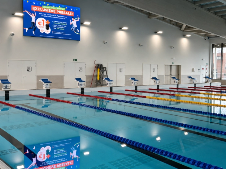 LED-scherm voor zwembad