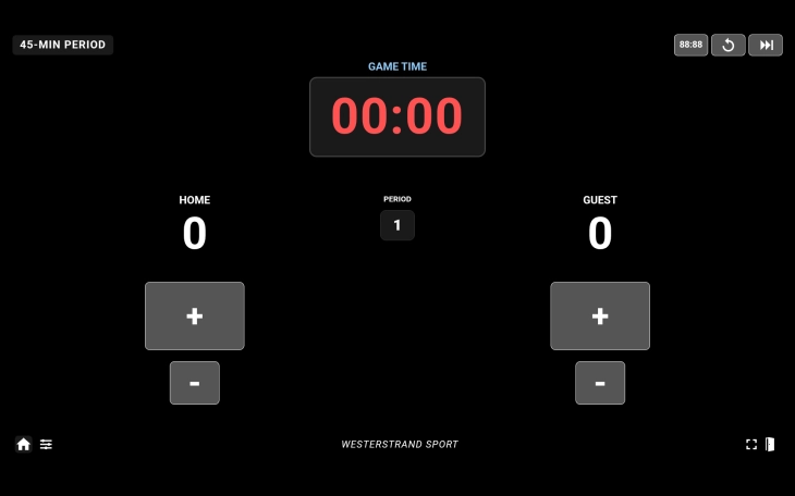 app voetbalscorebord