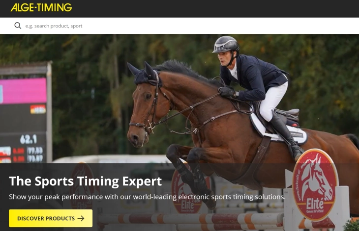 website ALGE Timing
