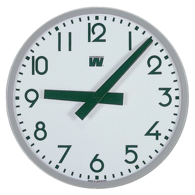 Grote analoge klok voor sporthal, tennis, golf, juwelier