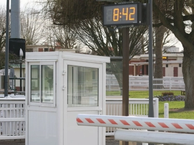 Décompteur pour les temps avant course hippodrome