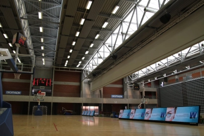 LED perimeter en boarding voor sporthallen